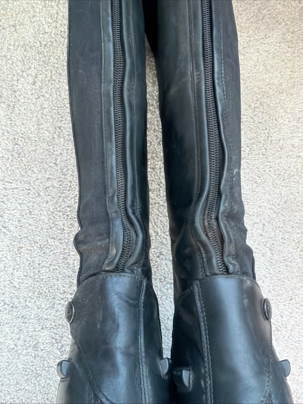 Parlanti Denver Womens Black Tall Boots Size 35 M H Great Condition $1190